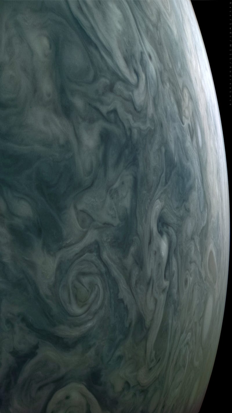 Final image of Jupiter's atmosphere