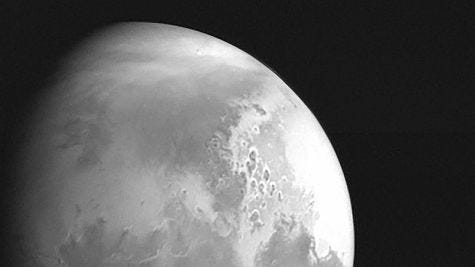 First image of Mars from Tianwen-1