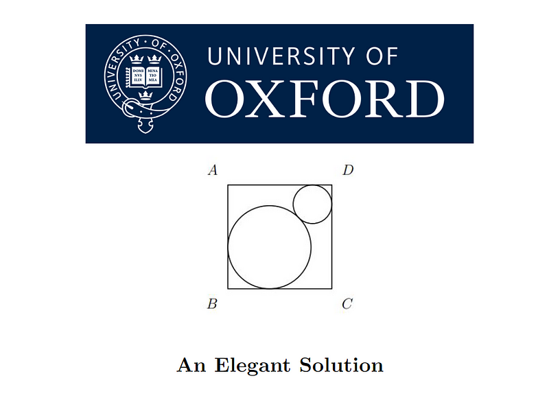 Overview of the geometry problem