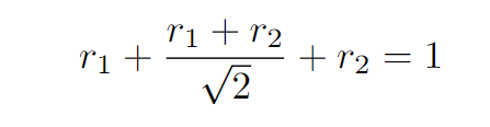 Final equation layout