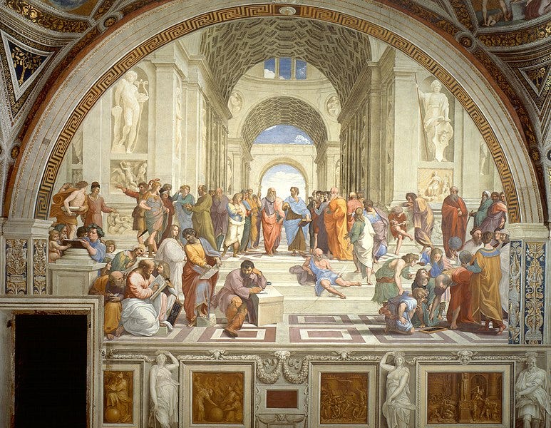 The School of Athens by Raphael