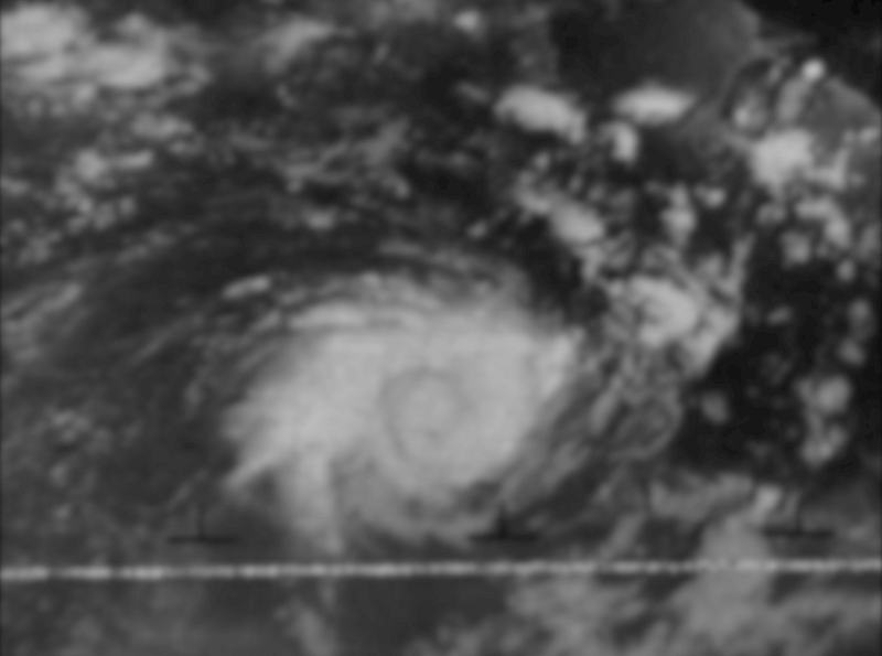 Cyclone Tracy Approaching Australia