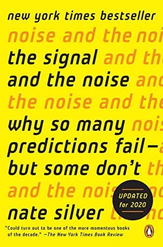 Cover image of "The Signal and the Noise"