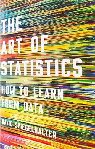 Engaging cover of "The Art of Statistics"