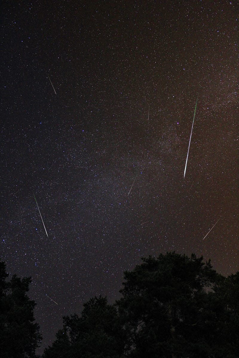 Illustration of the Manus fireball's trajectory