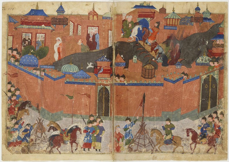 Siege of Baghdad in 1258