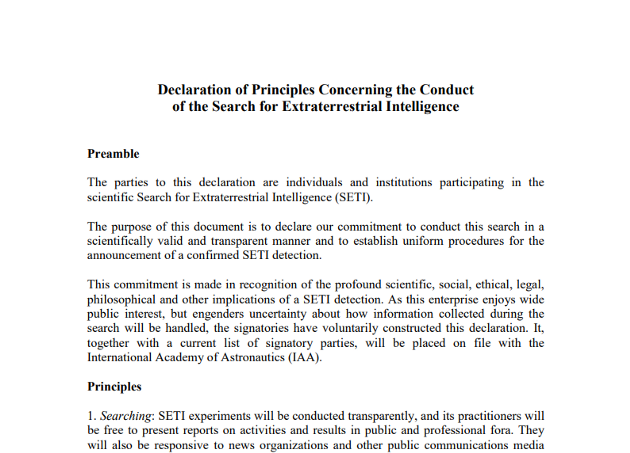 Latest revision of the IAA's Post-Detection Protocol